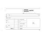 Blocco ricevute d'affitto - 50/50 fogli autoricaricanti - 9,9 x 17cm - 50 fogli - Edipro