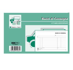 Blocco buoni di consegna - 50/50 fogli ricalcanti - 10x17cm - Edipro
