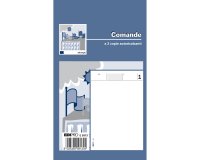 Blocco comande - 25/25 fogli autoricalcanti - 17 x 9,9cm - Edipro