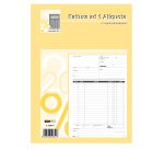 Blocco fatture 1 aliquota Iva - 33/33/33 fogli autoricalcanti - 29,7 x 21cm - Edipro
