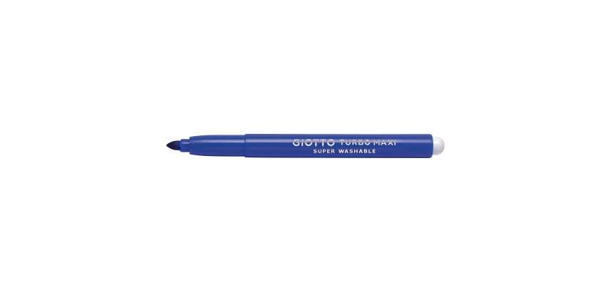 Pennarello Turbomaxi Monocolore - punta ø5mm - blu oltremare - Giotto