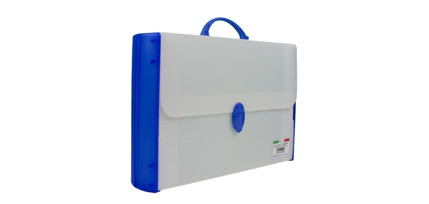 Valigetta polionda 254/R - 28 x 43 cm - dorso 8,5 cm rigido - Favorit