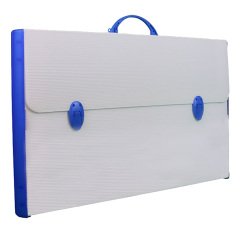 Valigetta polionda 235/R - 37x60cm - dorso 5cm rigido - Favorit