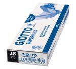 Pastello Supermina - mina 4 mm - nero 36 - Giotto