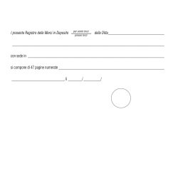 Registro merci in deposito - 31 x 24,5cm - 50 fogli - Edipro