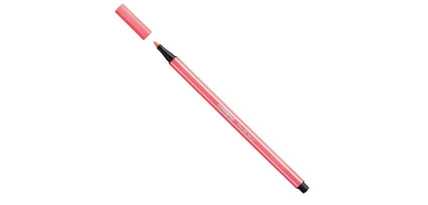 Pennarello Pen 68 - rosso neon 040 - Stabilo