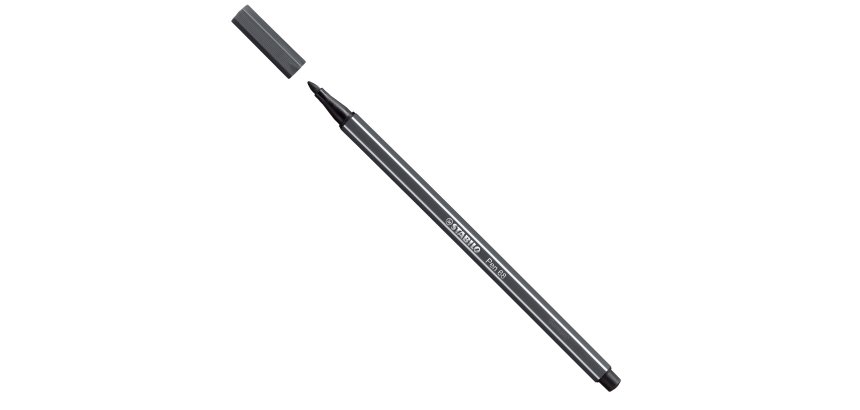 Pennarello Pen 68 - grigio freddo scuro 97 - Stabilo