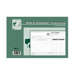 Blocco nota consegna tentata vendita - 50/50 fogli autoricalcanti - 15 x 23cm - Edipro