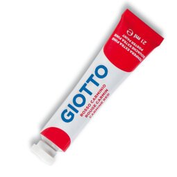 Tempera Tubo 7 - 21ml - rosso carminio - Giotto