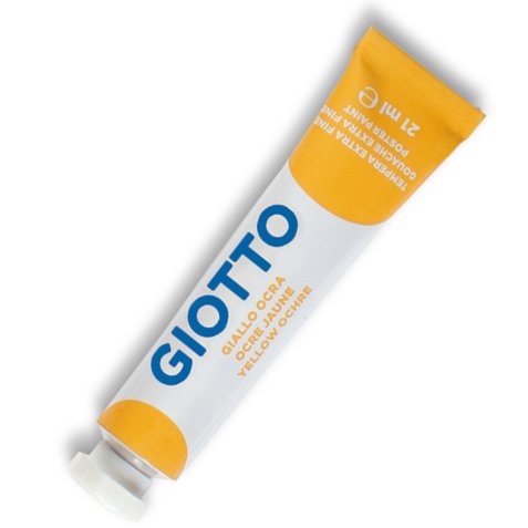 Tempera Tubo 7 - 21ml - giallo ocra - Giotto