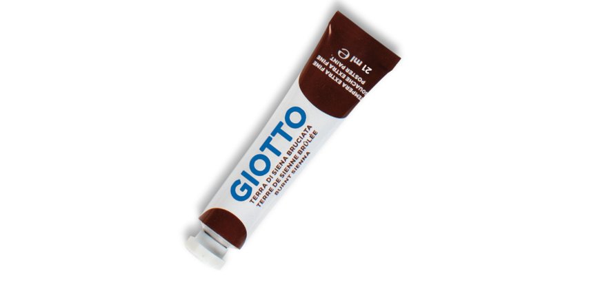 Tempera Tubo 7 - 21ml - terra di Siena bruciata - Giotto