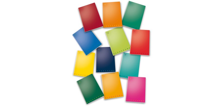 Maxiquaderno Monocromo - A4 - bianco - 42 fogli - 80gr - Pigna