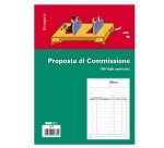Blocco copia commissioni - uso mano - 29,7 x 21cm - 100 fogli - Edipro