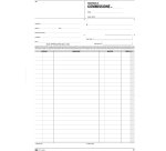 Blocco copia commissioni - uso mano - 29,7 x 21cm - 100 fogli - Edipro
