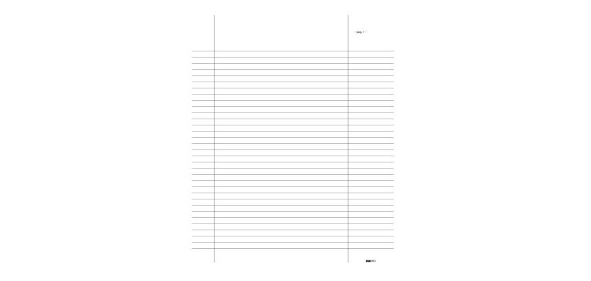 Registro libro soci - 31 x 24,5cm - 92pg - numerate - Edipro