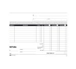Blocco fatture 3 aliquote Iva - 50 fogli 2 copie autoricalcanti - 15 x 23cm - Edipro
