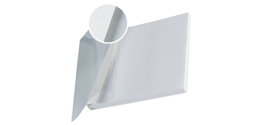 Copertine Impressbind - flessibile - 3,5 mm - bianco - Leitz - scatola 10 pezzi