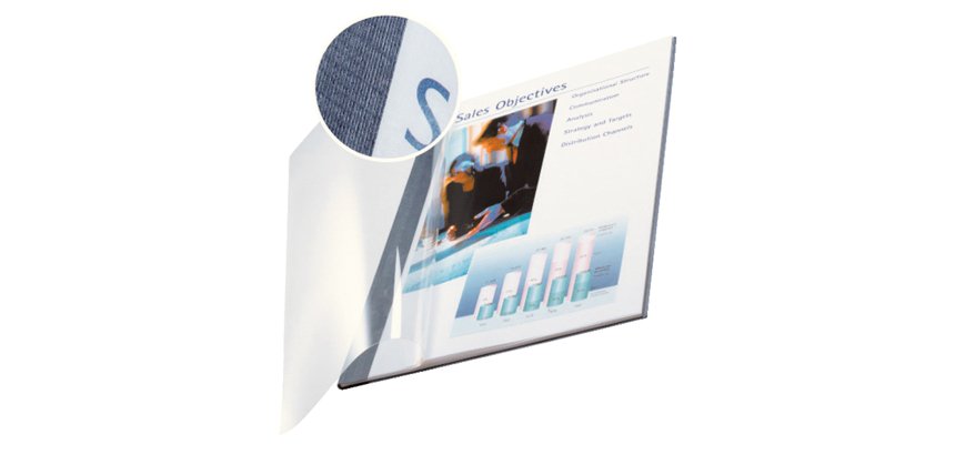 Copertine Impressbind - flessibile - 3,5 mm - blu - Leitz - scatola 10 pezzi