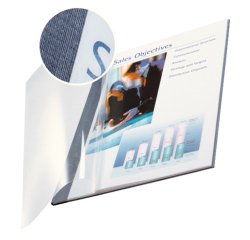Copertine Impressbind - flessibile -14 mm - blu - Leitz - scatola 10 pezzi