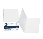 Cartellina semplice Acqua - 200 gr - A4 - bianco - cartoncino bristol - Favini - conf. 50 pezzi