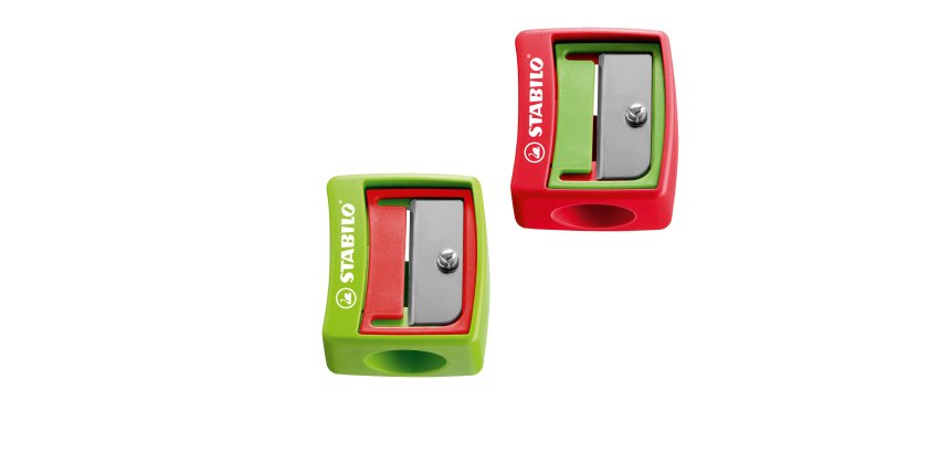 Temperamatite gigante Woody senza contenitore - 1 foro - per pastelli con mina XXL 10mm - Stabilo