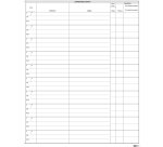 Registro corrispondenza arrivo/partenza - 31 x 24,5cm - 200 fogli - Edipro