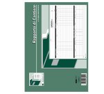 Blocco rapporto di cantiere - 50/50 fogli autoricalcanti - 21 x 30cm - Edipro