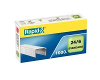 GB_Agrafes N°24/6 galvanisées en boite de 1000