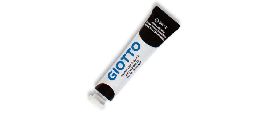 Tempera Tubo 7 - 21ml - marrone - Giotto