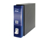 Registratore Dox 2 - dorso 8 cm - protocollo 23 x 34 cm - blu - Esselte Dox