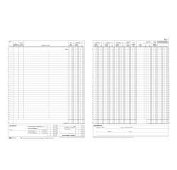 Registro Iva fatture - 31 x 24,5cm - 22pg - numerate - Edipro