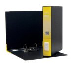 Registratore Dox 4 - dorso 5 cm - commerciale 23 x 29,7 cm - giallo - Esselte Dox