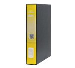 Registratore Dox 4 - dorso 5 cm - commerciale 23 x 29,7 cm - giallo - Esselte Dox