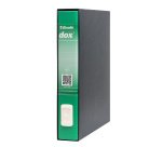 Registratore Dox 4 - dorso 5 cm - commerciale 23 x 29,7 cm - verde - Esselte Dox