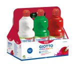 Schoolpack 6 flaconi tempera pronta - 1000ml - colori assortiti - Giotto