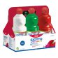 Schoolpack 6 flaconi tempera pronta - 1000ml - colori assortiti - Giotto