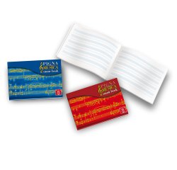 Album Musica - 17x24cm - 16 fogli - 85gr - 5 pentagrammi - Pigna