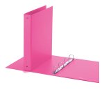 Raccoglitore Europa - 22 x 30 cm - 4 anelli tondi 30 mm - dorso 4 cm - rosa - Favorit