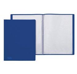 Portalistini Sviluppo - buccia - PP - 22 x 30 cm - 10 buste - blu - Favorit