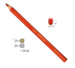 Pastelli Mega - diametro mina  5,5 mm - oro/argento - Giotto - barattolo 24 pezzi