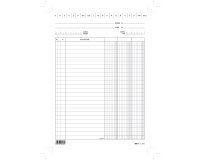 Schede - 3 colonne - 29,7x21 cm (verticale) - Edipro - bianco - conf. 100 pezzi