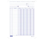 Schede - dare/avere/saldo/iva - 24x17 cm (verticale) - Edipro - conf. 100 pezzi