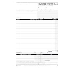 Blocco DDT - 25 fogli 4 copie autoricalcanti - 29,7 x 21cm - Edipro