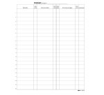Registro firme presenze al lavoro - 31 x 24cm - 100 fogli - Edipro