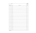 Registro contabilità dei lavori - 31 x 21cm - 47pg - numerate - Edipro