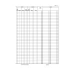 Registro contabilità dei lavori - 31 x 21cm - 47pg - numerate - Edipro