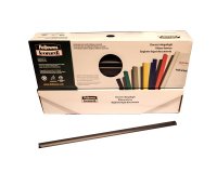 Dorsetti tondi per rilegatura - 8 mm - nero - Fellowes - scatola 50 pezzi