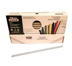 Dorsetti triangolari per rilegatura - 16 mm - grigio - Fellowes - scatola 25 pezzi