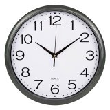 Orologio da parete Classic - diametro 30,5 cm - grigio - Methodo
