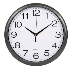 Orologio da parete Classic - diametro 30,5 cm - grigio - Methodo